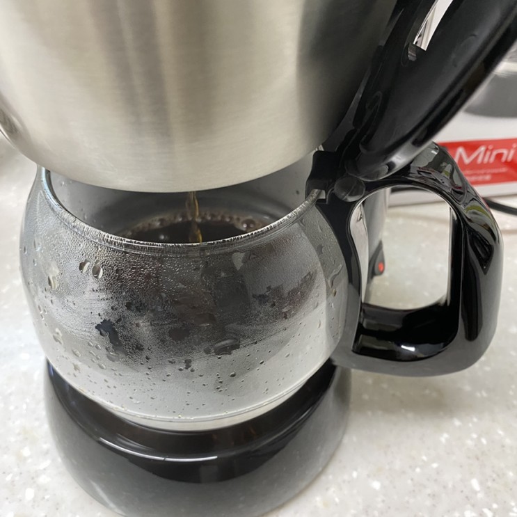 커피 메이커 개봉 : 쟈뎅 로얄 헤이즐넛 원두로 핸드드립 커피 만들기