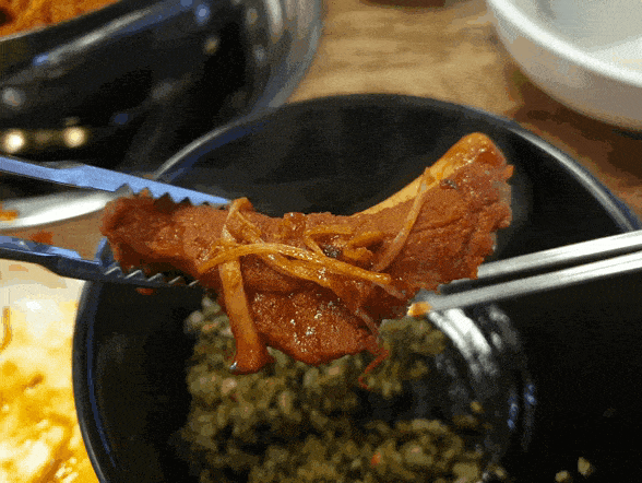  분당 맛집 요즘 정자동에서 제일 핫하다는 등갈비 맛집! 팔덕식당 다녀왔어요!