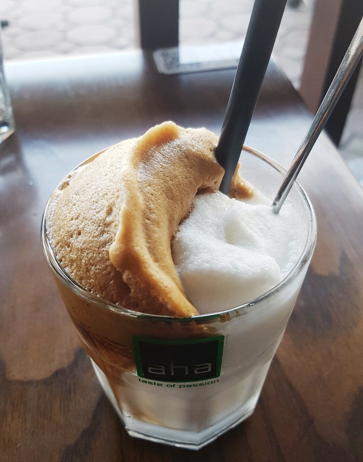 베트남 코코넛커피 짱 맛 - 콩/아하 커피