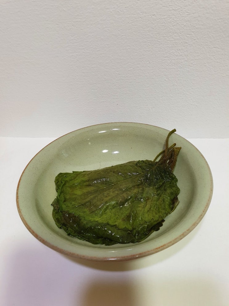  이렇게 하면 당신도 주부 9단 두 개의 재료로 깻잎 장아찌 만들기
