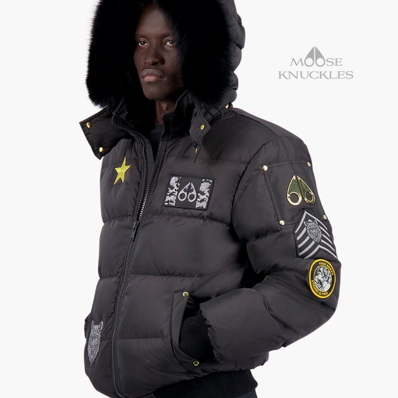 무스너클 21FW COLINTON 하이 로프트 다운 숏패딩 BLK 무스너클 21Fw Colinton 하이 로프트 다운 숏패딩 Blk