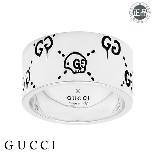 구찌 GUCCI Ghost 반지 YBC455319001 (15호)