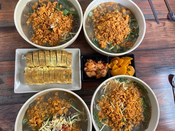  인천 24시 제물포맛집 숭의동 오목골 즉석 메밀우동