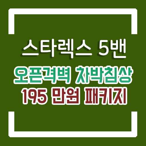 그랜드 스타렉스 5밴 오픈 격벽 개조 차박 평탄화 침상/차박 매트리스/리클라이닝시트/레일개조 패키지