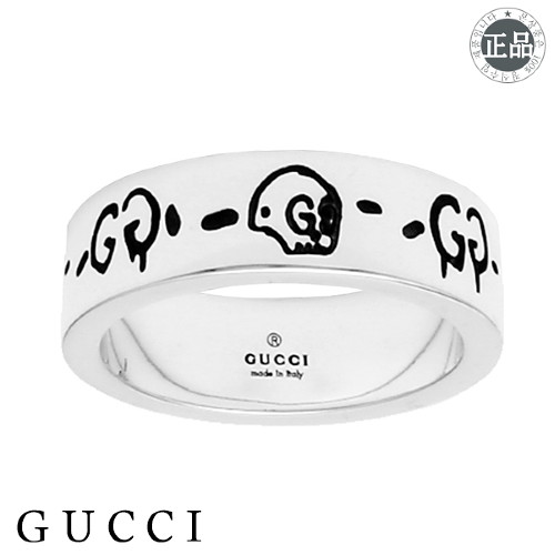 구찌 GUCCI Ghost 반지 YBC477339001 (23호)