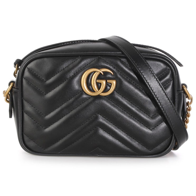  [Gucci][국내배송] 구찌 20FW 448065 마몬트 마틀라세 미니 숄더백