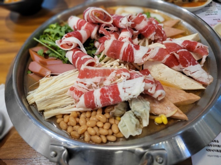  복사꽃피는집 인천 송도 맛집 음식이 추억이 되는집~