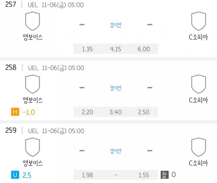 2020.11.05 UEL UEFA 유로파 조별리그 3차전 영보이스 C소피아 | 아스날 몰데 | 레스터 브라가 | 조랴루한 AEK아테네 | 셀틱 스파프라 | AC밀란 릴