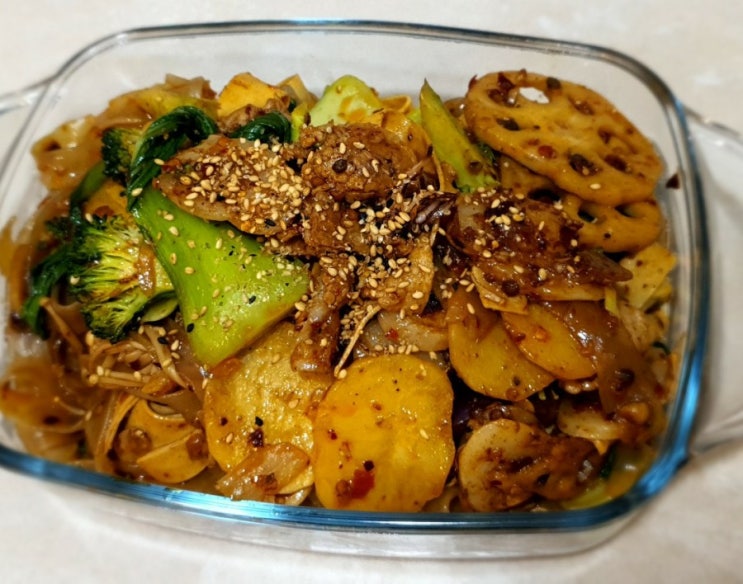  집에서 만들어 먹는 마라샹궈 맛있는 소스 추천해요 양 많이 맵게 더 맵게