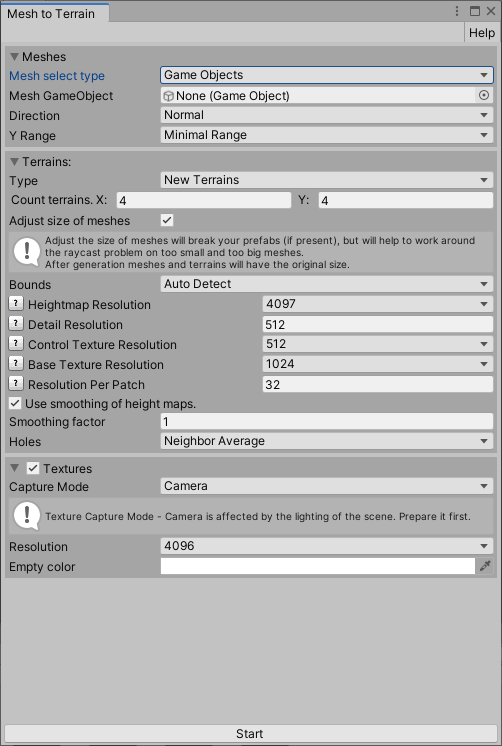 terrain to mesh, mesh to terrain(unity 3d) : 네이버 블로그