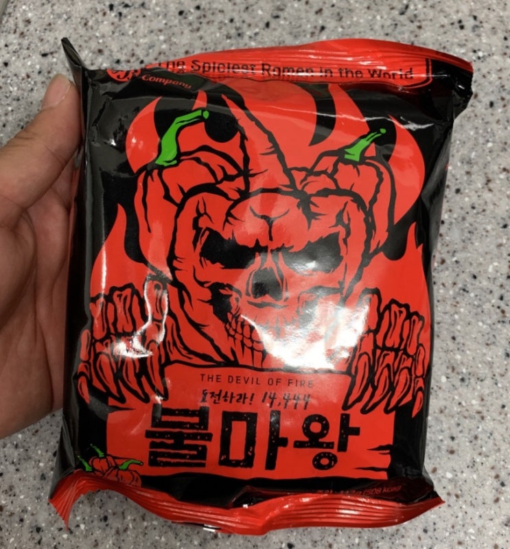  [라면] '불마왕 라면' ( 맵기 / 솔직 후기 )