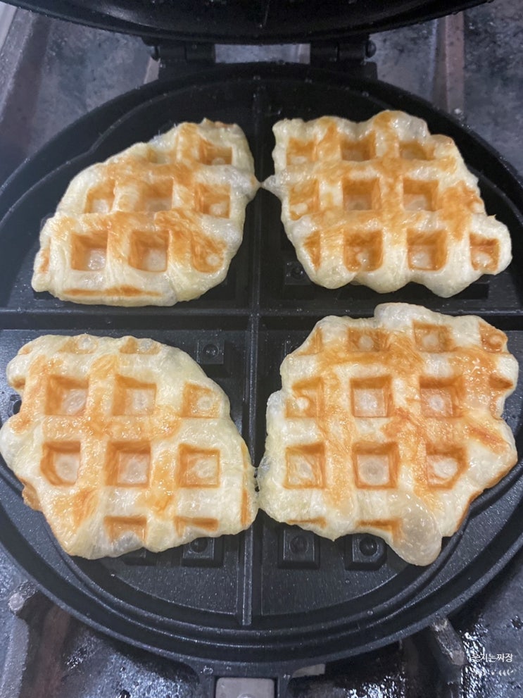  [KT본사영양사1734일째] 노릇노릇 맛있는 크로플 미리만들어보기