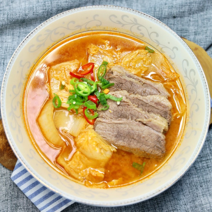  [소고기 배추된장국]양지머리로 깊은 맛 더한 레시피