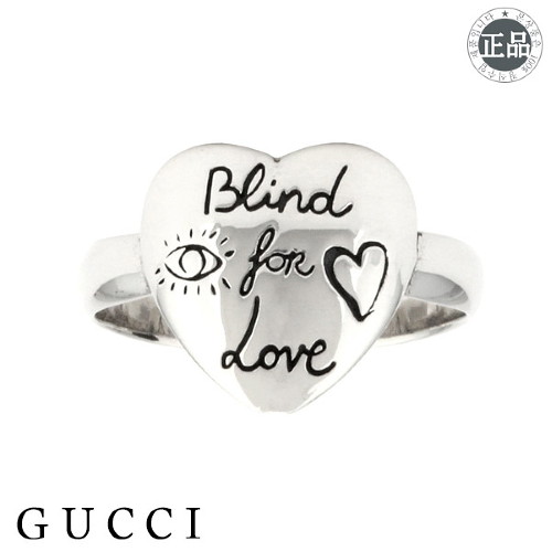 구찌 GUCCI Blind for Love 반지 YBC499937001 (13호)