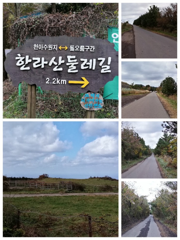  제주 제1단풍명소 광령천(천아계곡)과 적악(赤嶽) 붉은오름