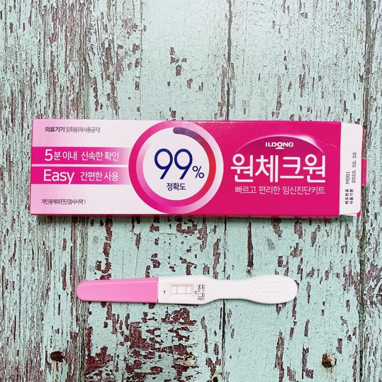 임신테스트기 임테기 추천 - 일동 원체크원