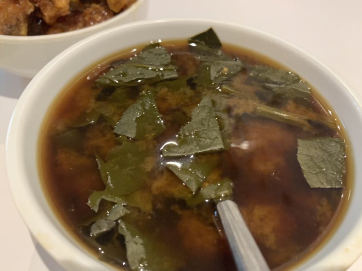 된장국은 점심으로 이만한게 없쥬!