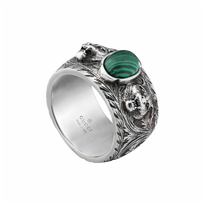  구찌 GUCCI YBC461991001 가든 실버반지
