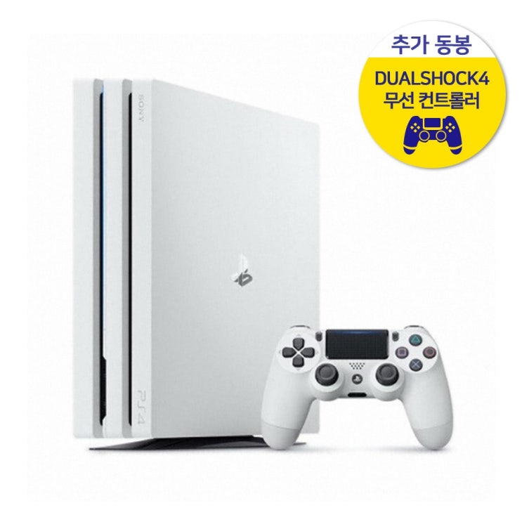  플레이스테이션4 Pro 1TB CUH-7218BB01 (pi) PS4, 플스4 Pro 1TB CUH-7218BB01 (화이트)+제트블랙 듀얼쇼크 추가