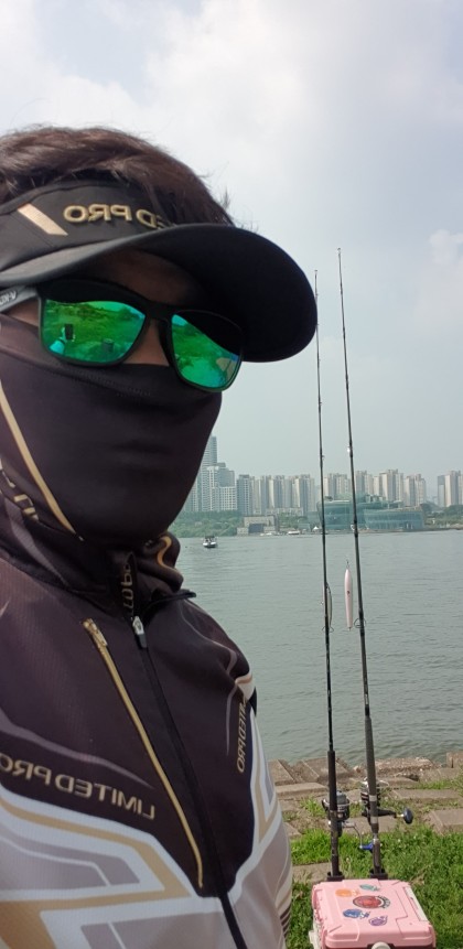  [빅게임낚시] 한강파핑캐스팅연습