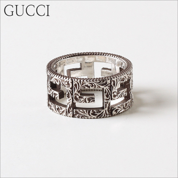  구찌쥬얼리 GUCCI YBC551918001 스퀘어 G 10MM 실버반지