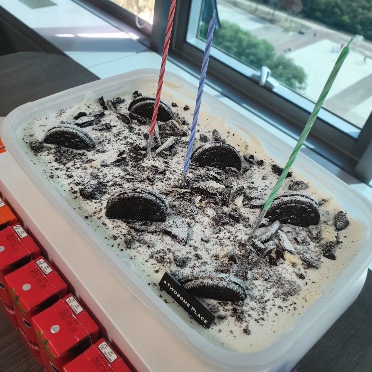  회사 생일파티 케이크 추천, 투썸 파티팩