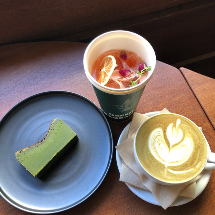 대구 봉산동 카페 녹향-green fragrance(테린느 맛집)