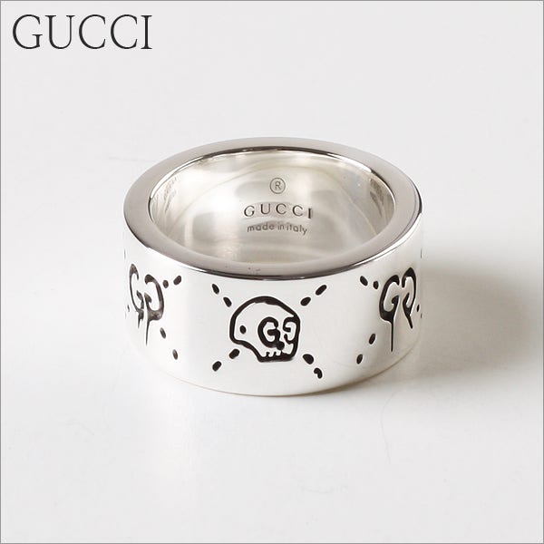 GUCCI 구찌쥬얼리 YBC455318001 고스트링 9MM 반지>>여성실버 반지
