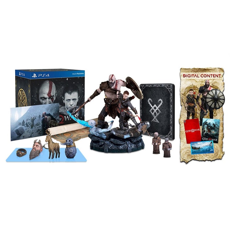  갓 오브 워 God of War Stone Mason's Edition - PS4, 단일상품