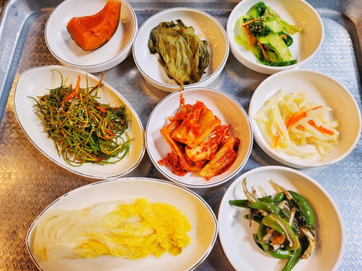  오늘먹지~? 마이돈앤돈/점심식사/점심백반/기본반찬/삼천동백반/평화동백반/효자동백반/삼천동고기집/평화동고기집/돼지고기/오리고기