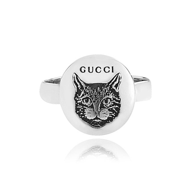  [Gucci]구찌주얼리 YBC502135001 (502135 J8400 0701) BLIND FOR LOVE 실버 반지