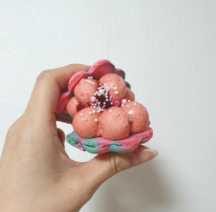  천안 달달한 뚱카롱 선물받기