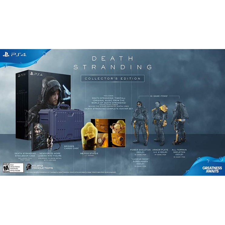 데스 스트랜딩 - PS4 Collectors Edition, 단일상품