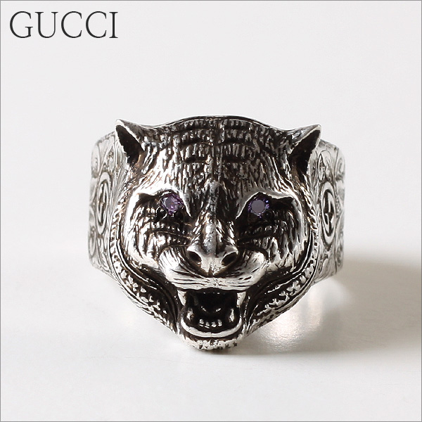  구찌쥬얼리 GUCCI YBC524585001 앵그리포레스트 펠린헤드 실버반지