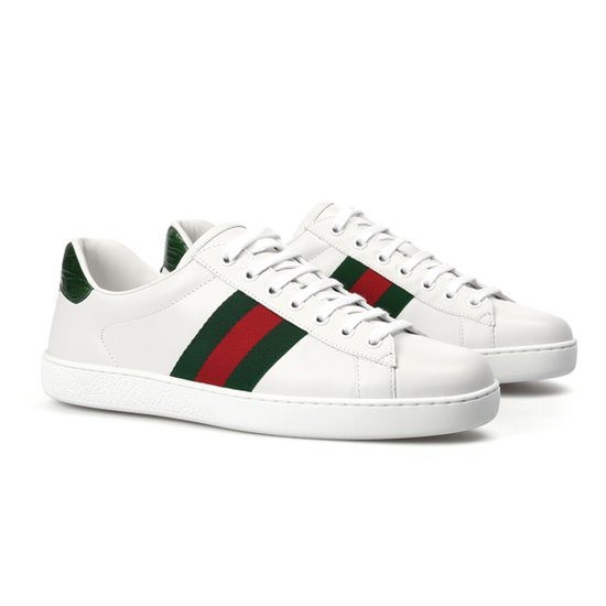  구찌 에이스 남성 스니커즈 386750 A3830 9071 WHITE
