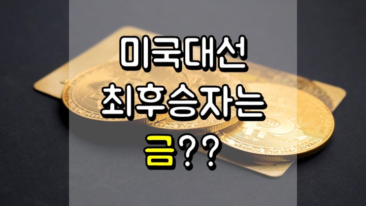  미국 대선 최후의 승자가 금인 이유 - 대공황, 니프티피프티, 스태그플레이션, 닷컴버블, IAU