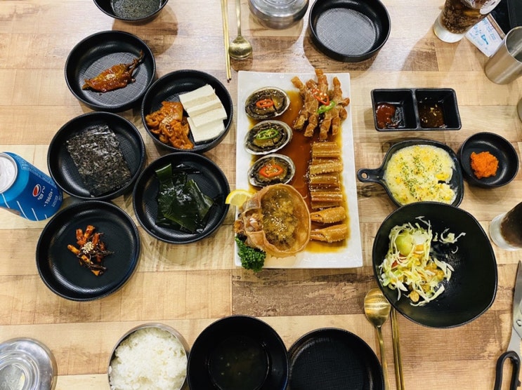 강릉맛집 '강릉유환식당' 처음먹어본 홍게장,전복장, 홍게라면
