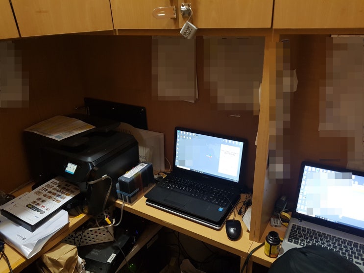  울산프린터임대 판매 수리 무한잉크 복합기 렌탈 전문 프린텍울산입니다.- 사무용프린터 hp8710 임대 설치 합니다