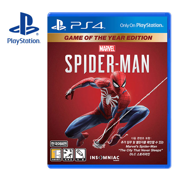PS4 스파이더맨 GOTY 에디션 한글판, 단일상품