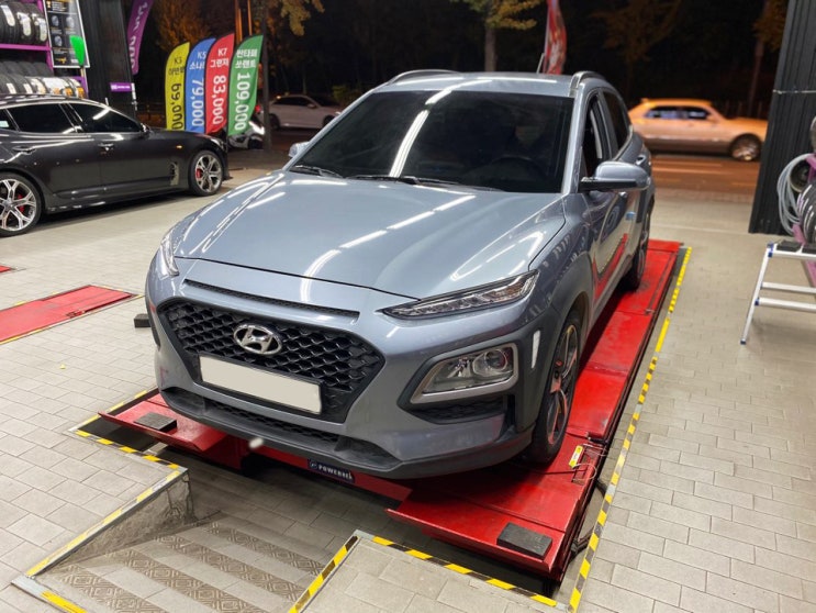  코나 타이어 교체 금호 마제스티9 235/45R18