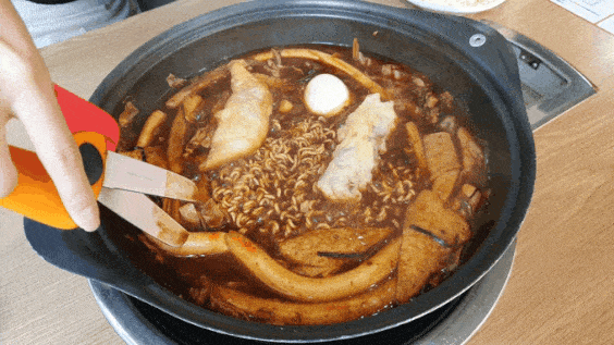 한양대 즉석 스마일떡볶이 : 먹고 왕십 CGV에서 삼진그룹영어토익반 관람