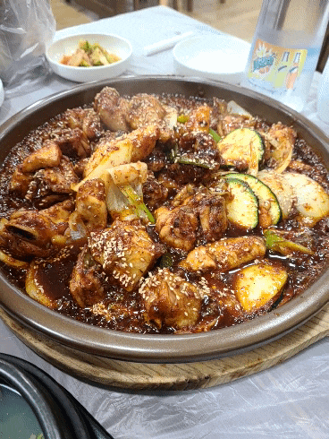  <경남맛집> 닭찜이 생각난다면 사천맛집 해송돌판닭찜