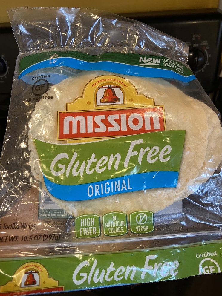  쌀로 만든 미션 또띠아