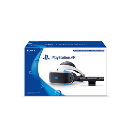  Amazon Renewed PlayStation VR Headset + Camera Bundle [Discontinued] (Renewed), One Color_One Size,