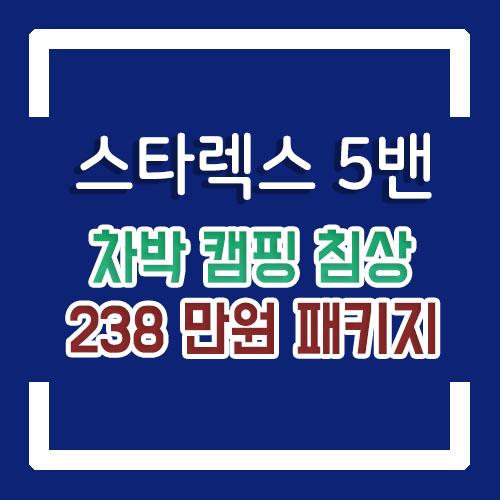  그랜드 스타렉스 5밴 캠핑카 차박 개조 캠핑침상/캠핑식탁/레일개조/평탄화시트