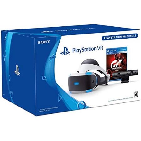  Amazon Renewed Playstation VR Gran Turismo Sport Bundle Advanced VR Display 3D Audio Technology, One
