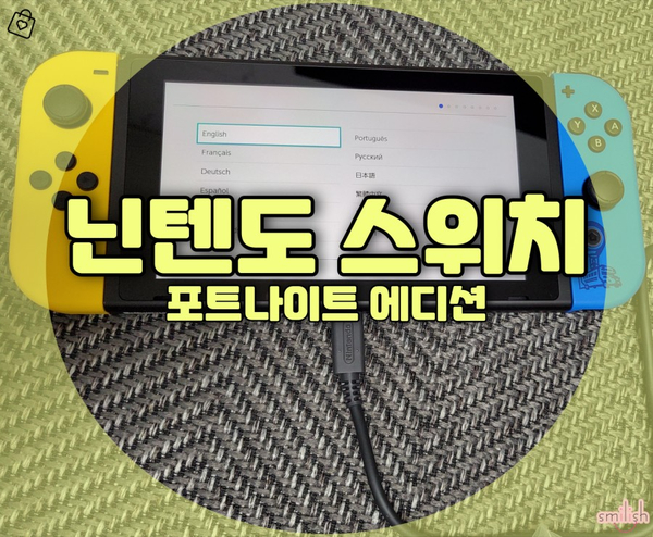  [후기] 닌텐도 스위치 포트나이트에디션!