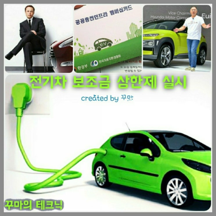  2021년 전기차 보조금 상한제 실시. 테슬라 보조금 혜택 배제되나