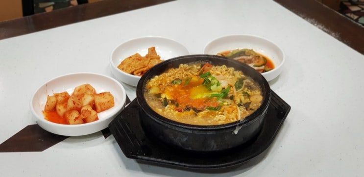 구미 공단동 맛집, 완산 굴국밥 식당(굴라면)