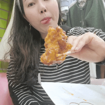  배달되는 튀김천하 안산 분식집
